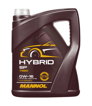 Mannol Hybrid SP | 0W16 Vol Synthetische motorolie | 5 Liter